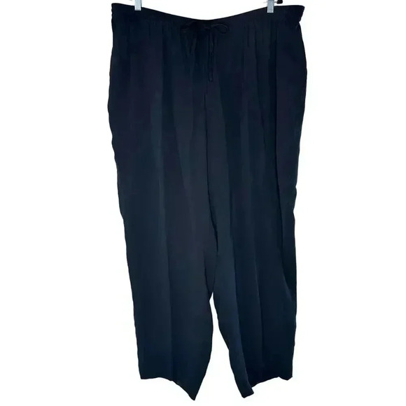 NWT Silk Lore by Beth Terrell Women's 2X Pull-On 100% Pure Silk Chiffon 
Pants - Picture 1 of 7